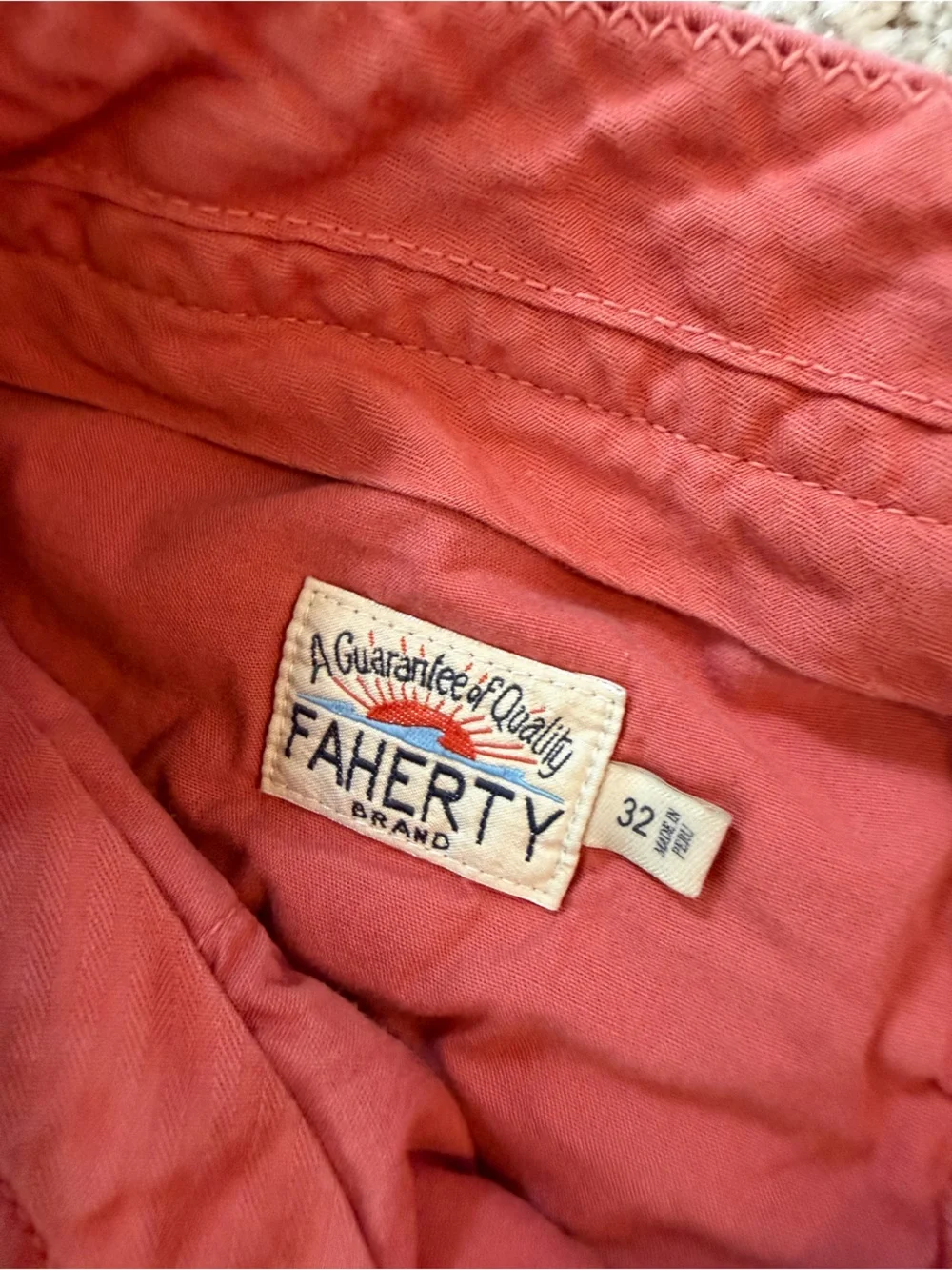 Men’s Faherty Coral Casual Shorts